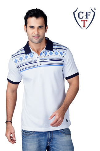 The Aztec Print Polo