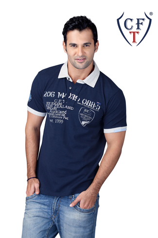 The Auckland Printed Polo