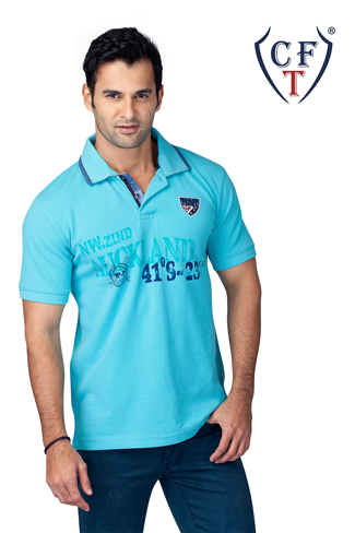 The Auckland Printed Polo