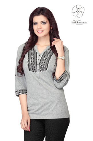 The Grey Aztec  Mix & Match T-shirt