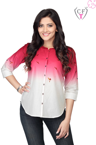 Digital Printed Cotton Top